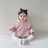 幼歌（YOUGE） 嬰幼兒秋季新款舒適純棉衛(wèi)衣立體耳朵親膚透氣連帽外套 粉色 90 cm 曬單實(shí)拍圖
