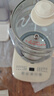 九陽（Joyoung）0膠水養(yǎng)生壺 1.5L煮茶器 玻璃花茶壺 316不銹鋼燒水壺電熱水壺 WY301 曬單實拍圖