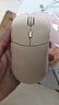 B.O.W航世 MD506L 雙模無(wú)線(xiàn)藍牙鼠標 背光充電靜音人體工學(xué)游戲電競辦公筆記本電腦家用通用鼠標 奶茶色-雙模鼠標 充電【護腕鼠標墊】 曬單實(shí)拍圖