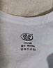 浪莎男士背心純棉打底衫夏季薄款100%棉運動無袖汗衫圓領(lǐng)白色跨欄背心 曬單實拍圖