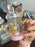 富光 玻璃杯家用兒童牛奶杯子帶刻度耐熱吸管水杯喝奶杯微波爐可加熱 曬單實(shí)拍圖