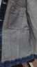 Navigare意大利小帆船女士牛仔服落肩休閑夾克外套2331905506藍L 曬單實(shí)拍圖