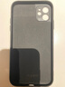 品勝（PISEN）適用蘋(píng)果11手機殼 iPhone11保護套 全包防摔柔性液態(tài)手機軟殼 裸機手感 黑色 曬單實(shí)拍圖