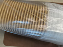 美麗雅一次性餐盒方形500ml*20套 食品級野餐水果牛皮紙打包飯盒帶蓋 曬單實(shí)拍圖