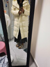 美力城羽絨服冬季時(shí)尚超輕鵝絨服長(zhǎng)款外套女 曬單實(shí)拍圖