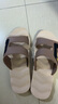 速狐踩屎感新款防臭男士拖鞋男夏季靜音防滑外穿軟底室內大碼涼拖鞋男 卡其 46-47 適合46-47碼的腳 曬單實(shí)拍圖