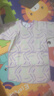 kocotreeKK樹(shù)兒童防水圍裙男孩畫(huà)畫(huà)衣服罩衣女孩反穿衣寶寶繪畫(huà)美術(shù)生專(zhuān)用 薄藤粉 L：建議身高105-120CM 曬單實(shí)拍圖