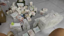 babycare山茶花嬰兒隔尿墊一次性新生兒防水透氣護(hù)理墊M碼38片 曬單實(shí)拍圖