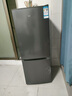 榮事達(dá)（Royalstar）200升小冰箱小型家用出租房辦公室宿舍雙開(kāi)門兩門雙門二門電冰箱節(jié)能省電低音鈦深灰R200 曬單實(shí)拍圖