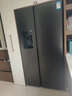 達米尼525雙開門對開門大容量一級能效風冷無霜變溫超薄家用自動制冰冰箱一體機零嵌入式冰箱 BCD-525WKDBZ(C)皇家黑 曬單實拍圖
