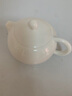 憶壺茶羊脂玉瓷西施壺陶瓷泡茶壺家用小茶具高端純手工功夫茶套裝 曬單實(shí)拍圖