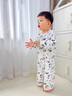 家妮兒睡袋嬰幼兒防踢被空調(diào)服睡衣春夏秋季薄款長(zhǎng)袖連體寶寶兒童家居服 橘子汽水睡袋90cm 曬單實(shí)拍圖