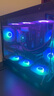 玩嘉孤勇者黑無(wú)A柱 海景房機箱臺式電腦主機箱 M-ATX主板/360水冷/4090顯卡 曬單實(shí)拍圖
