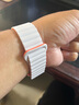 MSSM適用Apple Watch手表表帶磁吸硅膠表帶S10/S9/S8/SE/Ultra2硅膠表帶·星光配橙-49/46/45/44MM 曬單實(shí)拍圖