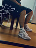 耐克NIKE七夕禮物 男休閑鞋喬丹AJ1 JORDAN 1 運動鞋553558-146灰白43 曬單實拍圖