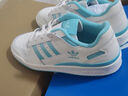 adidas FORUM LOW CL休閑籃球風(fēng)板鞋女子新款阿迪達斯官方三葉草 白/淺閃光藍/簡(jiǎn)單薄荷綠   39 曬單實(shí)拍圖