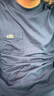 LACOSTE【七夕禮物】法國鱷魚男女同款25春夏新款純色短袖T恤|TH2827 166/藏青色 XS 2 曬單實拍圖