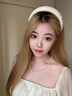 伊燦施家淡水仿珍珠吊墜項(xiàng)鏈女2025新款爆款鎖骨鏈精致時(shí)尚高級(jí)感頸鏈 施家橢圓貝珠項(xiàng)鏈 曬單實(shí)拍圖