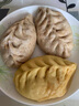 參情無限純素大包子山東手工粗糧老面柳葉包薺菜素餡包佛家素食早餐 六種手工大包子各2個 曬單實拍圖