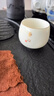 品喻（PINYU）德化白瓷茶杯單杯羊脂玉主人杯個人專用高檔輕奢男士茶碗杯子凈心 曬單實拍圖