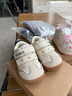 泰蘭尼斯童鞋秋冬新款步前鞋女寶寶學(xué)步鞋寶寶鞋嬰幼兒男寶寶透氣赤足鞋 米白 春秋超纖 19 內長(cháng)13.0適合腳長(cháng)11.8~12.2 曬單實(shí)拍圖