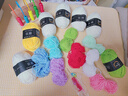 范爺家鈴蘭花束毯子毛毯材料包手工diy毛線(xiàn)生日禮物女送女友教師節禮物 曬單實(shí)拍圖