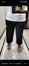 安踏速干冰絲丨運動(dòng)褲男士秋冬吸濕透氣短褲七分褲休閑薄款速干中褲 曬單實(shí)拍圖