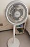 美的（Midea）【暴風(fēng)循環(huán)】空氣循環(huán)扇大風(fēng)量搖頭電風(fēng)扇家用臺式落地扇輕音臥室節(jié)能小風(fēng)扇柔風(fēng)輕羽扇 FGA24TQ 曬單實(shí)拍圖