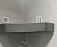 卡貝（cobbe）太空鋁槍灰衛生間置物架免打孔浴室掛件三角網(wǎng)籃墻上廁所置物架 圓弧雙層（無(wú)桿款） 曬單實(shí)拍圖