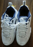 耐克NIKE男訓(xùn)練鞋老爹鞋AIR MONARCH IV 春夏運動鞋 415445-102白藍43 曬單實拍圖