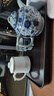憶壺茶（YIHUTEA）茶盤托盤家用茶臺(tái)帶排水小型瀝水儲(chǔ)水實(shí)木功夫托盤泡茶具竹茶托 【爆款大號(hào)】茶盤36.5*24cm 曬單實(shí)拍圖