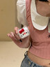 UOSO生氣HelloKitty貓適用airpodspro保護套耳機套二代蘋果耳機保護套無線藍牙耳機殼創(chuàng)意搞怪Kitty貓 生氣Kitty【單殼+紅色蝴蝶結】贈掛件 適用： AirPods Pro二代 曬單實拍圖
