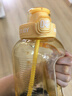 BOTTLED JOY噸噸桶大容量運動(dòng)水壺健身杯子水果噸噸雙飲杯學(xué)生水杯男女塑料杯 曬單實(shí)拍圖