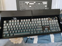 狼蛛（AULA）F108pro客制化機(jī)械鍵盤(pán) 無(wú)線藍(lán)牙三模連接 多功能顯示屏 Gasket結(jié)構(gòu) RGB燈效 108鍵盤(pán)電腦游戲辦公 F108Pro微塵灰【焦糖拿鐵軸】8000mAH 曬單實(shí)拍圖