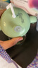 貝親兒童牛奶杯1-3歲寶寶喝水喝奶PPSU直飲奶瓶雙吸管水杯 綠色330mL 曬單實拍圖