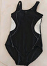 Keep泳衣女士連體三角收腰顯瘦競速游泳衣專(zhuān)業(yè)訓練溫泉泳裝 黑色 M 曬單實(shí)拍圖