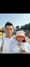 亨凱利兒童防曬帽防紫外線(xiàn)寶寶遮陽(yáng)太陽(yáng)帽男童女童夏沙灘帽子大帽檐粉 曬單實(shí)拍圖