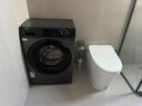 海爾（Haier）滾筒洗衣機全自動 8公斤容量 EG80MATE33S 超薄小型不占地 家電國家補貼 以舊換新 超薄家用 曬單實拍圖