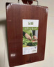 好管家鐵木整木菜板家用實(shí)木案板切菜板抗菌砧板38*26*2.6cm 曬單實(shí)拍圖