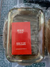 希樂(lè )扣飯盒微波爐加熱專(zhuān)用碗上班族帶飯餐盒玻璃保鮮盒琥珀中長(cháng)720*2+包 曬單實(shí)拍圖