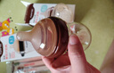 世喜新生兒防脹氣奶瓶2-3個(gè)月玻璃嬰兒仿母乳奶嘴240ml奶嘴孔隨機發(fā) 曬單實(shí)拍圖