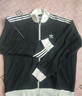 阿迪達(dá)斯 （adidas）三葉草系列 男 KNIT TRACK TOP 針織外套 KC2619 黑色  XL  曬單實(shí)拍圖