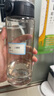 京東京造 運動水杯Tritan大容量運動水壺夏季學生塑料杯【防漏水】黑600ml 曬單實拍圖