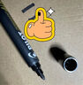 百樂(lè )（PILOT）油性記號筆 塹刀型易干箱頭筆物流大字筆SCA-400 黑色 曬單實(shí)拍圖