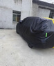 然車雨適用于領克900 01 02 03 05 10汽車車衣車罩遮陽防曬防雨隔熱全罩 銀黑條色【豪華加厚加棉】牛津布 領克900 曬單實拍圖