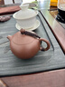 藏壺天下宜興紫砂壺純手工小容量功夫茶具老紫泥家用泡茶壺貢珠小西施壺 貢珠西施 曬單實(shí)拍圖