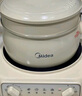 美的（Midea）電煮鍋 電蒸鍋 電炒鍋 電熱鍋 2.6L分體式 小型1-2人學(xué)生宿舍多功能鍋 泡面鍋 XZC2061 配蒸籠 曬單實拍圖
