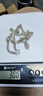 CS中國白銀足銀999古巴鏈馬鞭鏈肖邦鏈潮流純銀項鏈送男友生日禮物 足銀999古巴鏈約30g 曬單實(shí)拍圖