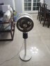 創(chuàng)維【全屋驅蚊】空氣循環(huán)扇家用電風扇落地扇2025新款大風量語音遙控輕音節(jié)能臥室小風扇Q522 白咖色 曬單實拍圖