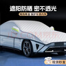 MOTCINO汽車車衣車罩半身半罩四季通用防曬防雨隔熱防塵罩牛津布外罩全罩 曬單實(shí)拍圖